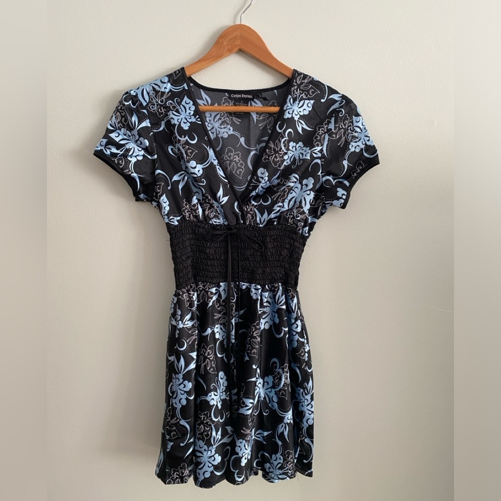VINTAGE COTTON EXPRESS Size Small, Deep V